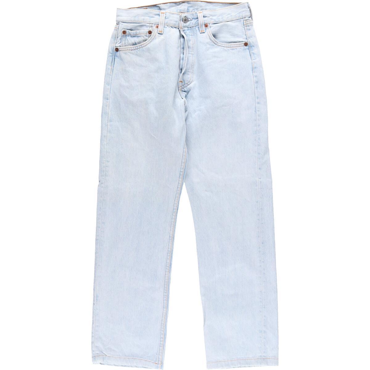 90年代 リーバイス Levi's 501 ジーンズ ストレートデニムパンツ USA製 レディースL(w27) ヴィンテージ /eaa130929 【中古】 【210213】