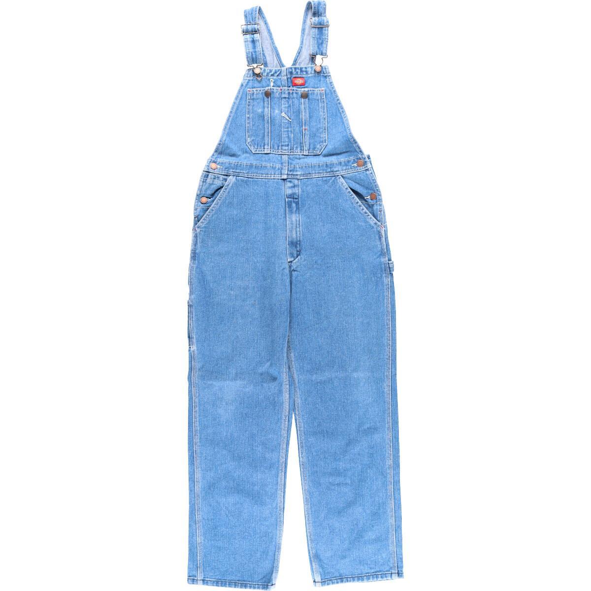 ディッキーズ Dickies デニムオーバーオール レディースxl Eaa 2b10f Ss2106 オーバーオール 古着屋jam ジャム