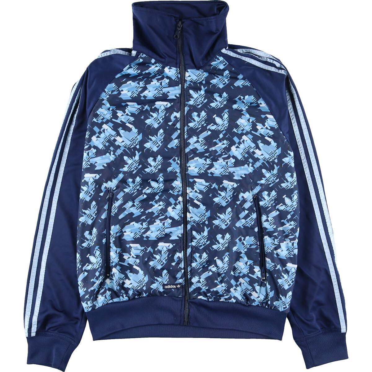 古着 アディダス Adidas 総柄 ジャージ トラックジャケット レディースs Eaa 2b10f Ss2106 Ss2109 Ss2112 Hny22 Ss21 ジャージ 古着屋jam ジャム