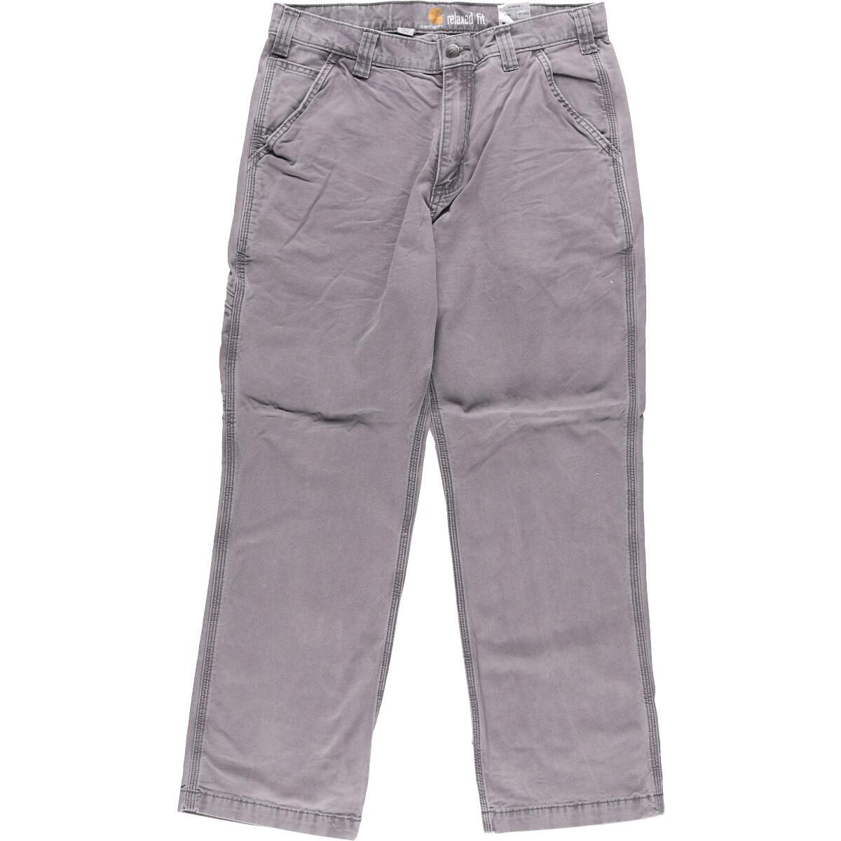 カーハート Carhartt RELAXED FIT ダック地ワークパンツ メンズw34 /eaa132127 【中古】 【210220】