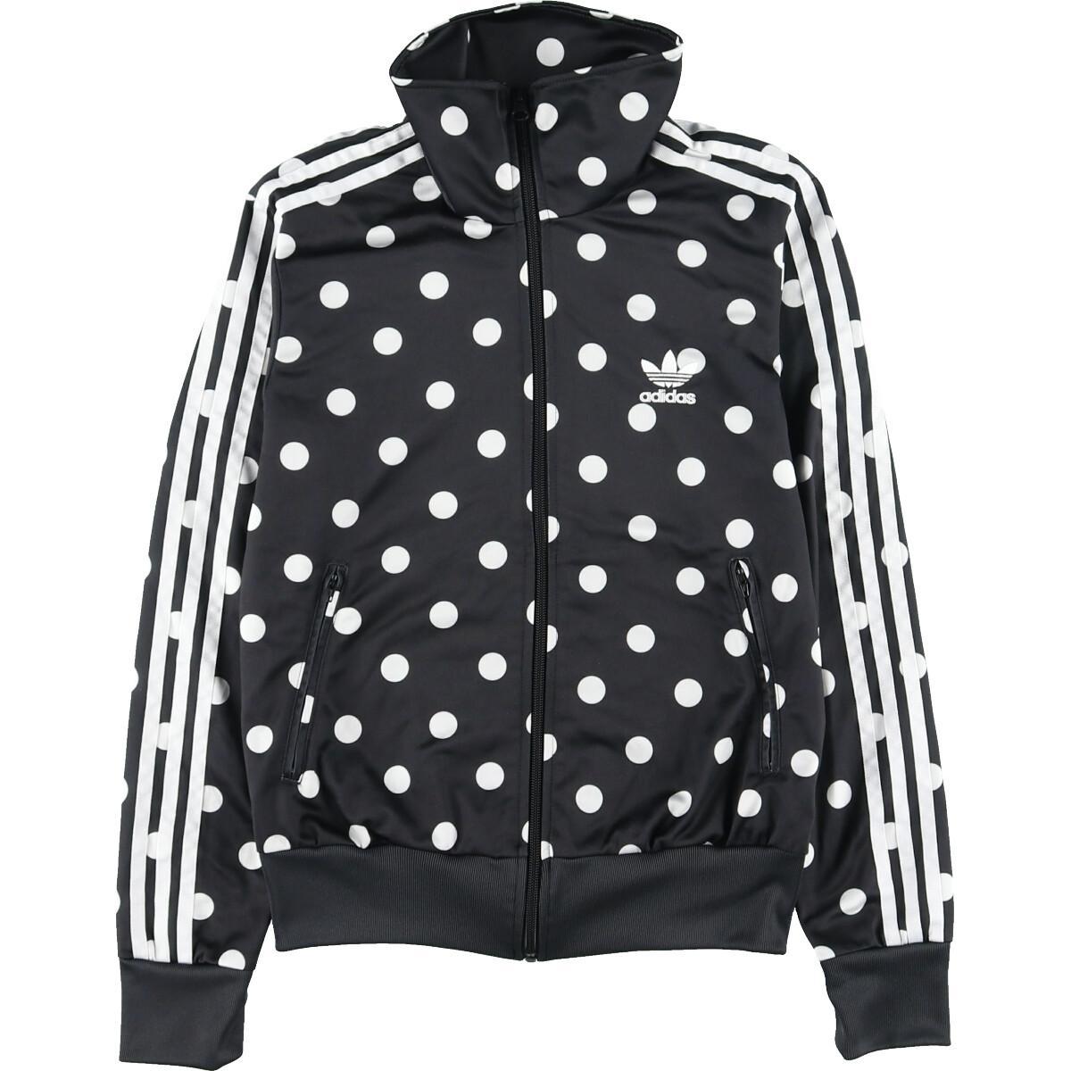 アディダス Adidas Originals オリジナルス ドット柄 ジャージ トラックジャケット レディースm Eaa 2102 ジャージ 古着屋jam ジャム