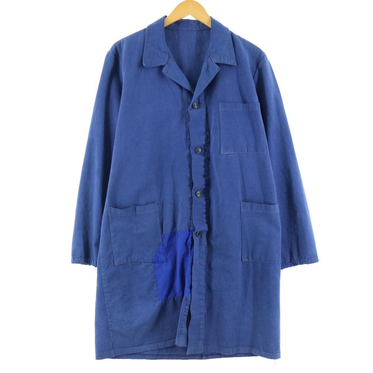 雰囲気系 ユーロワーク ショップコート メンズm Eaa 2102 2b10f ショップコート 古着屋jam ジャム