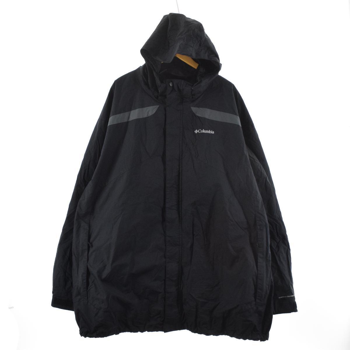 ビッグサイズ コロンビア Columbia INTERCHANGE OMNI-SHIELD フード取り外し可能 マウンテンパーカー メンズXXXXL /eaa131889 【中古】 【210221】【2b10f】【SS2109】