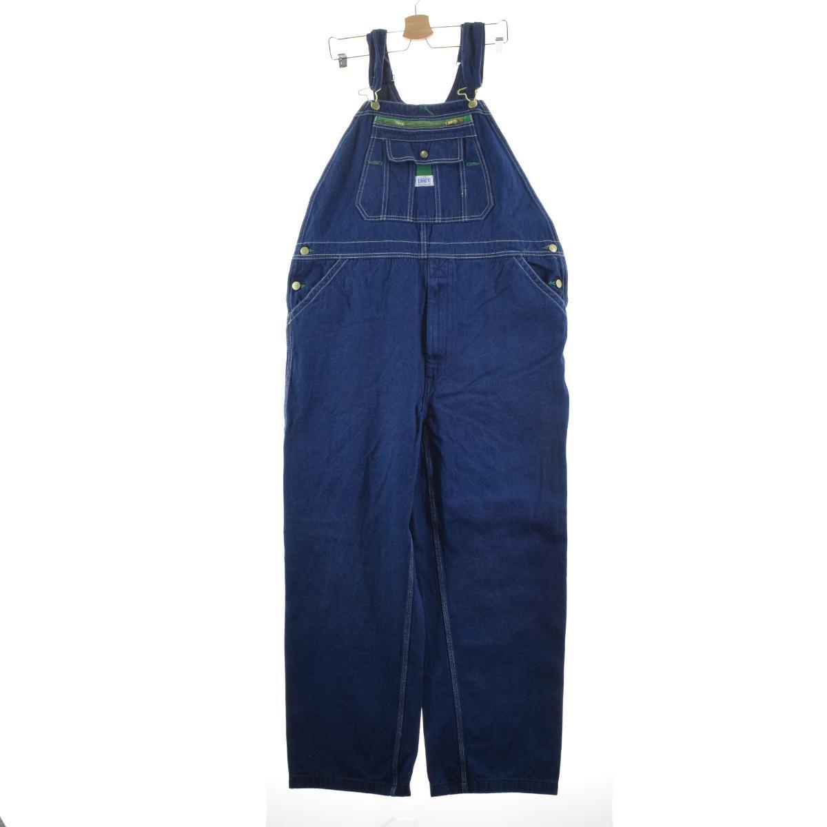 古着 ビッグサイズ 濃紺 LIBERTY デニムオーバーオール メンズw42 /eaa133629 【210222】【2b10f】【SS2106】【SS2112】【SS2201】【md2112】【HNY22】