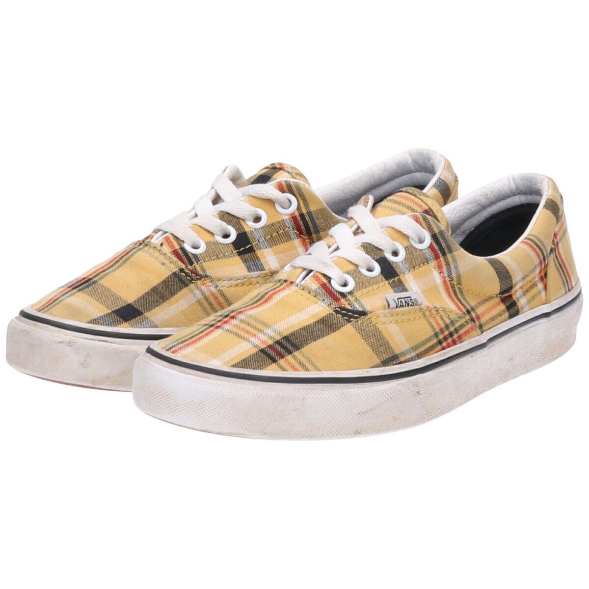 古着 バンズ Vans Era エラ チェック柄 スニーカー Us5 レディース23 0cm Saa 2b10f Ss2112 Ss21 Md2112 Hny22 スニーカー 古着屋jam ジャム