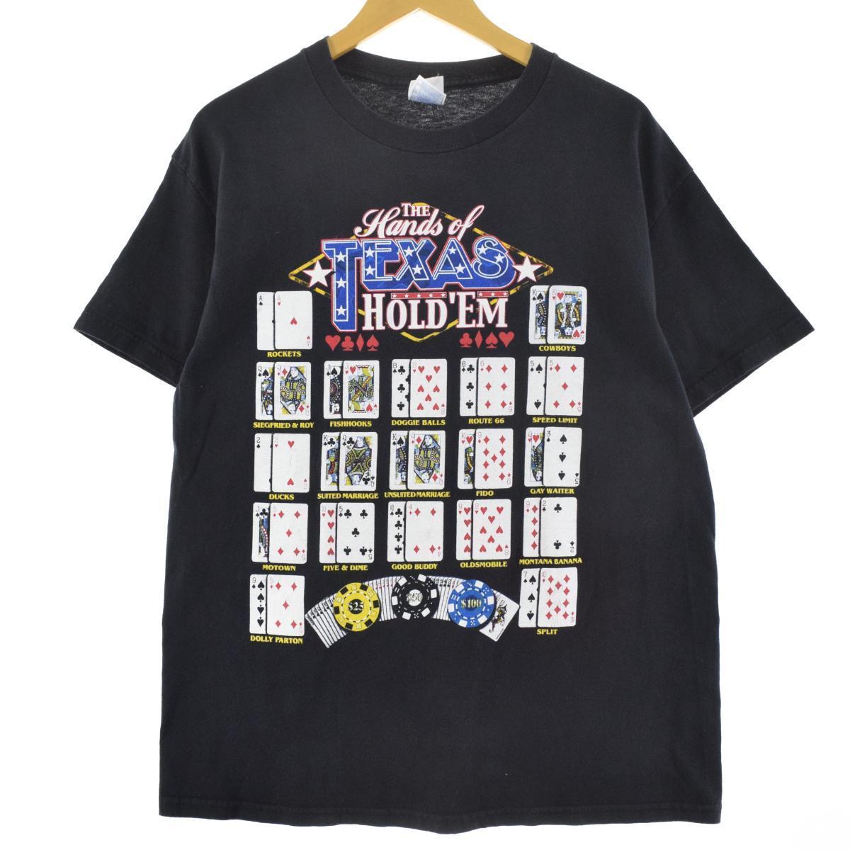 Tennessee River 総柄 トランプ柄 プリントtシャツ メンズl Eaa Ss2106 グラフィック Tシャツ 古着屋jam ジャム