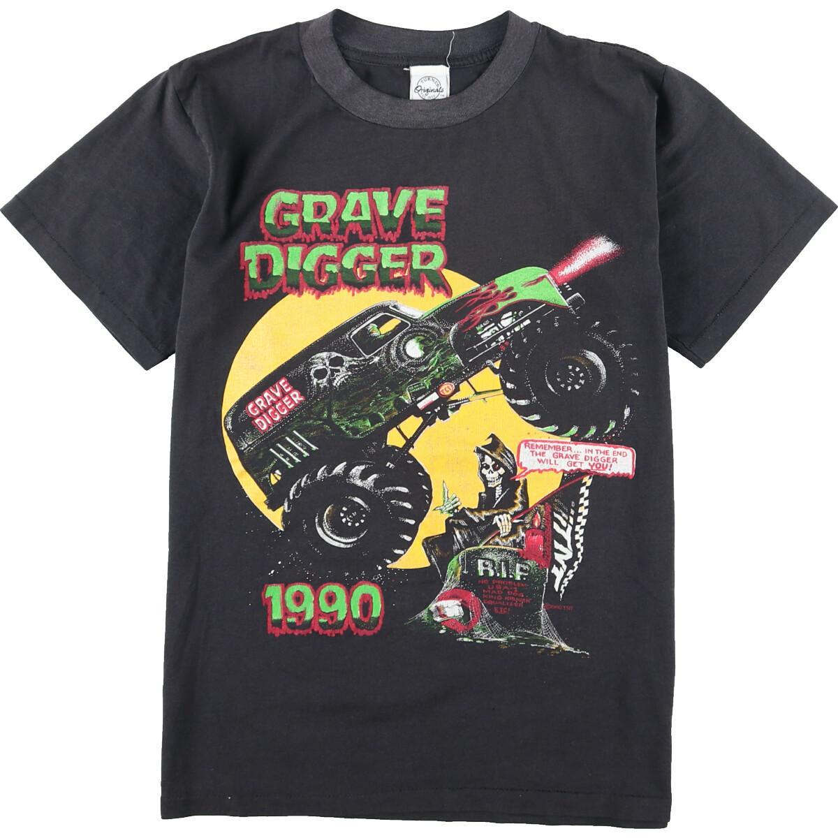 90s grave digger バンドtシャツ ヴィンテージ pulseiraeventos.pt