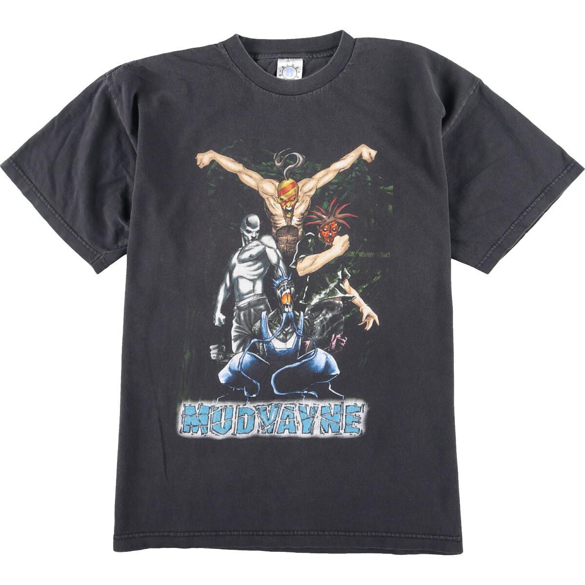30 割引ブラック系 L タイムセール 00s Mudvayne マッドヴェイン バンド Tシャツ ビンテージ Tシャツ カットソー 半袖 袖なし メンズブラック系l Tiamer Com