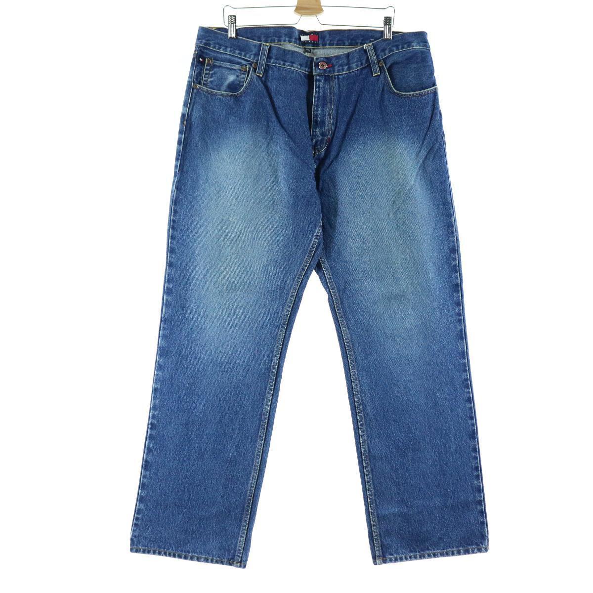 トミーヒルフィガー Tommy Hilfiger Jeans ジーンズ ストレートデニムパンツ メンズw41 Eaa ストレートデニムパンツ 古着屋jam ジャム