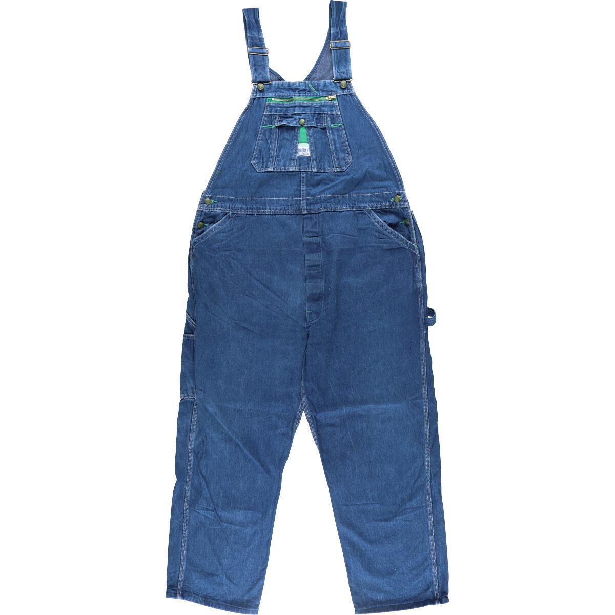 古着 ビッグサイズ LIBERTY デニムオーバーオール メンズw42 /eaa136218 【210308】【2b10f】【SS2106】【SS2112】【SS2201】【md2112】【HNY22】