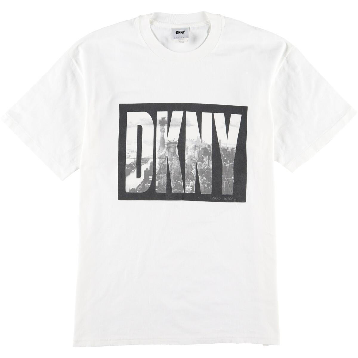 90年代 ダナキャランニューヨーク DKNY 半袖 ロゴTシャツ メンズXL ヴィンテージ /eaa138127 【中古】 【210311】のサムネイル
