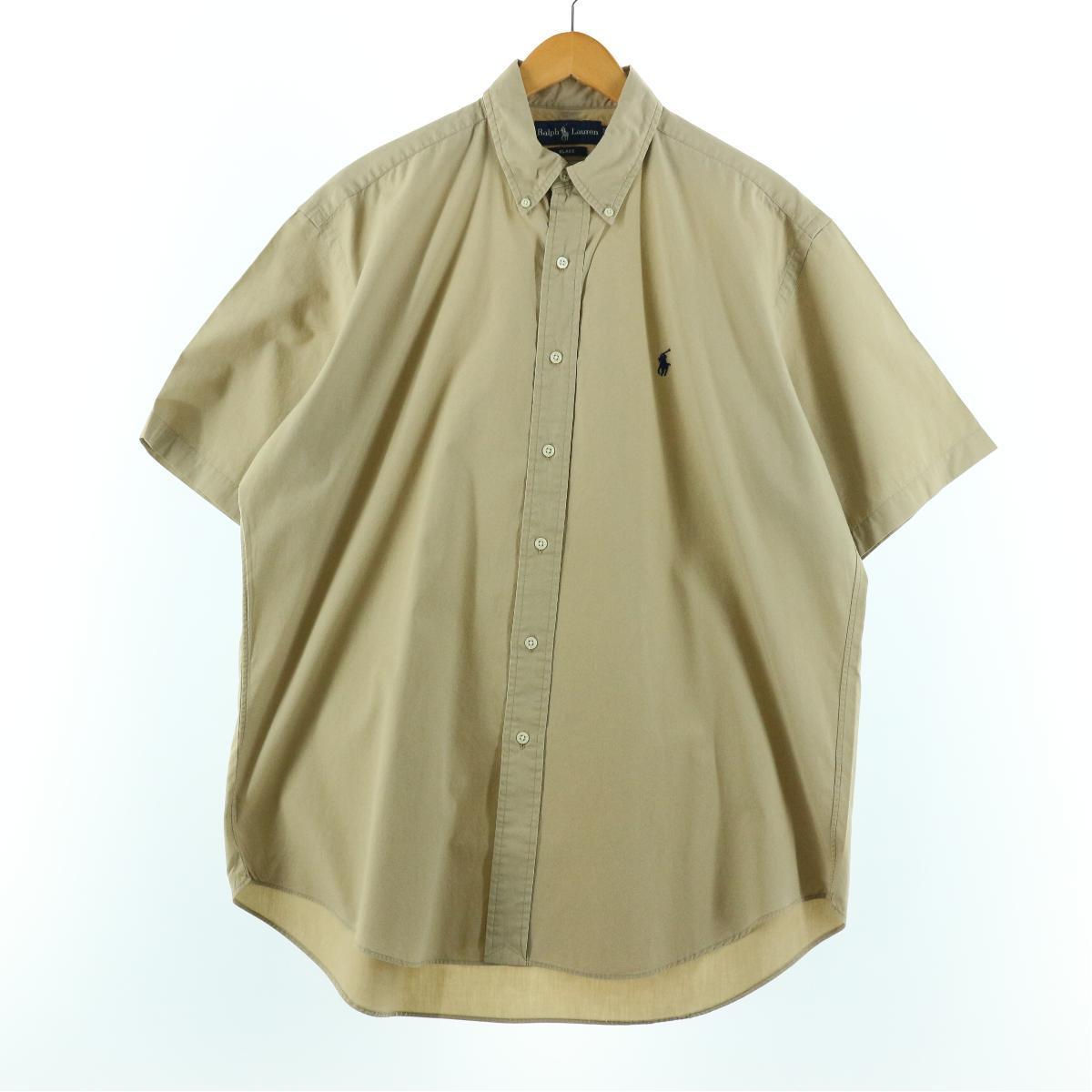 Ralph Lauren 半袖 ボタンダウンシャツ / メンズXL