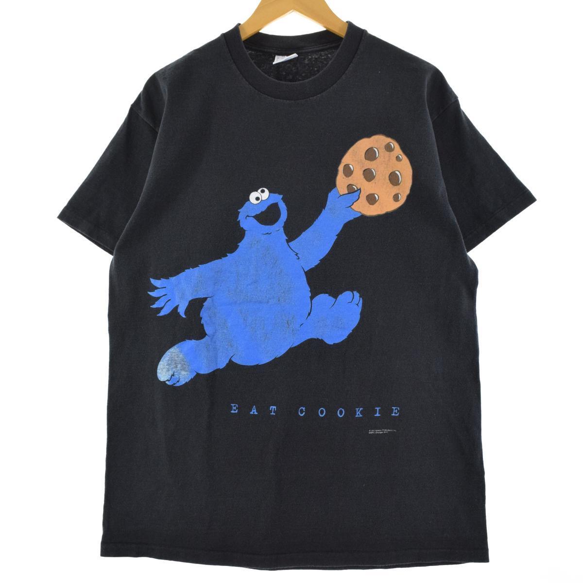 90年代 Delta Nike Just Do It パロディ クッキーモンスター キャラクタープリントtシャツ Usa製 レディースxl メンズlヴィンテージ Eaa キャラクターtシャツ 古着屋jam ジャム