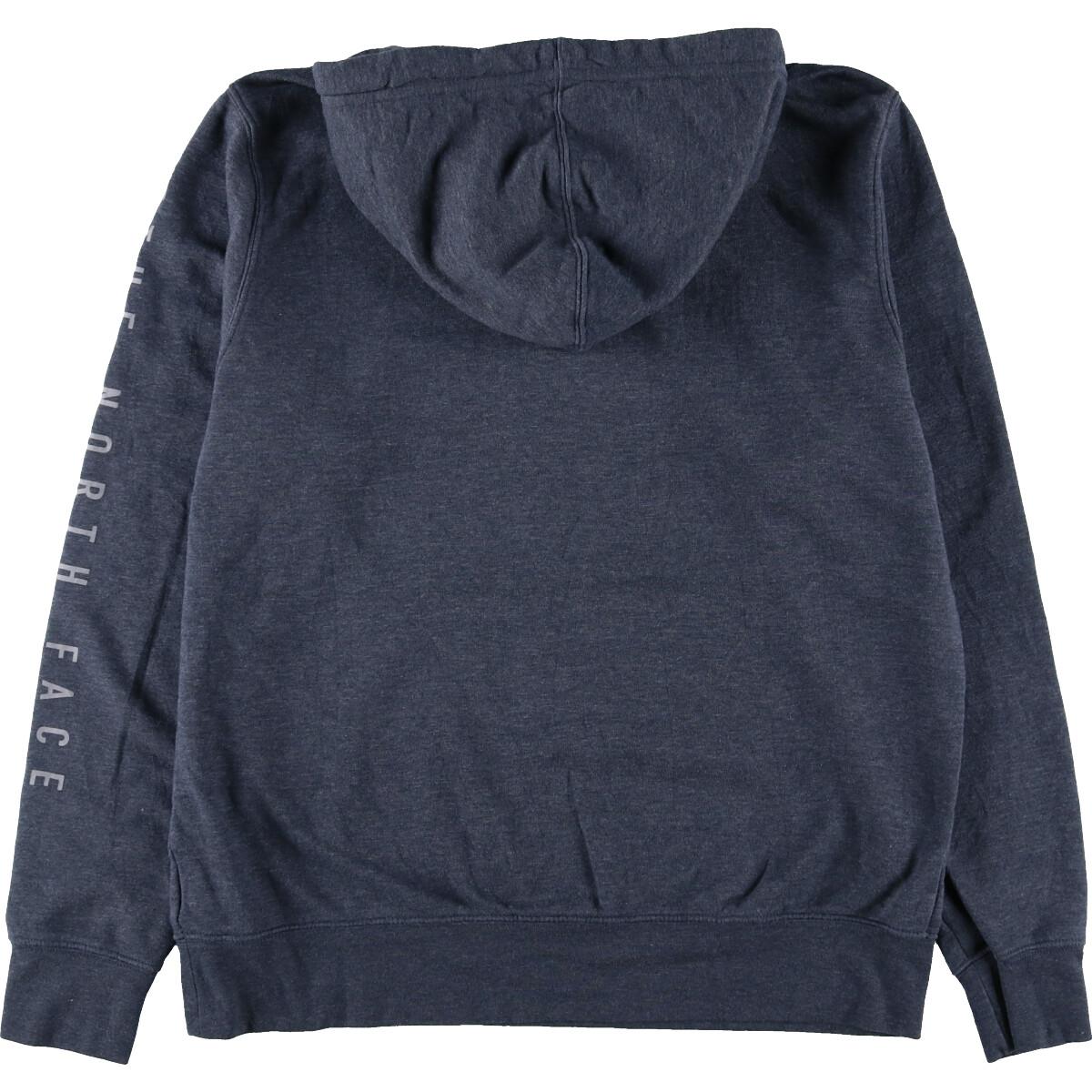 ザノースフェイス THE NORTH FACE NEVER STOP EXPLORING 袖プリント スウェットプルオーバーパーカー メンズL /eaa142966 【中古】 【210329】