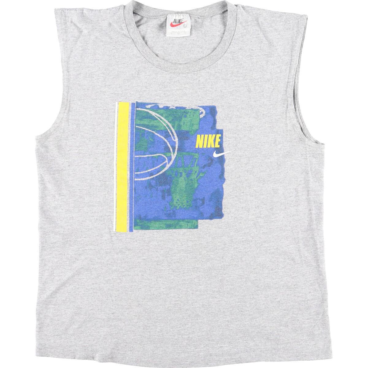 90年代 ナイキ NIKE ノースリーブTシャツ USA製 メンズM ヴィンテージ /eaa138331 【中古】 【210402】