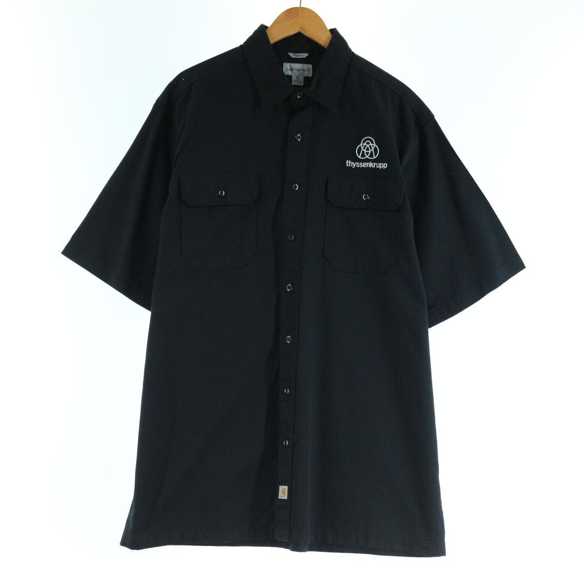 カーハート Carhartt RELAXED FIT 半袖 ワークシャツ メンズXXL /eaa147263 【中古】 【210404】