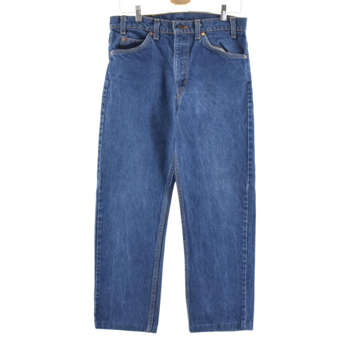 古着 80年代 リーバイス Levi S 505 テーパードジーンズ デニムパンツ メンズw33 ヴィンテージ Eaa Ss2112 スリム テーパードデニムパンツ 古着屋jam ジャム