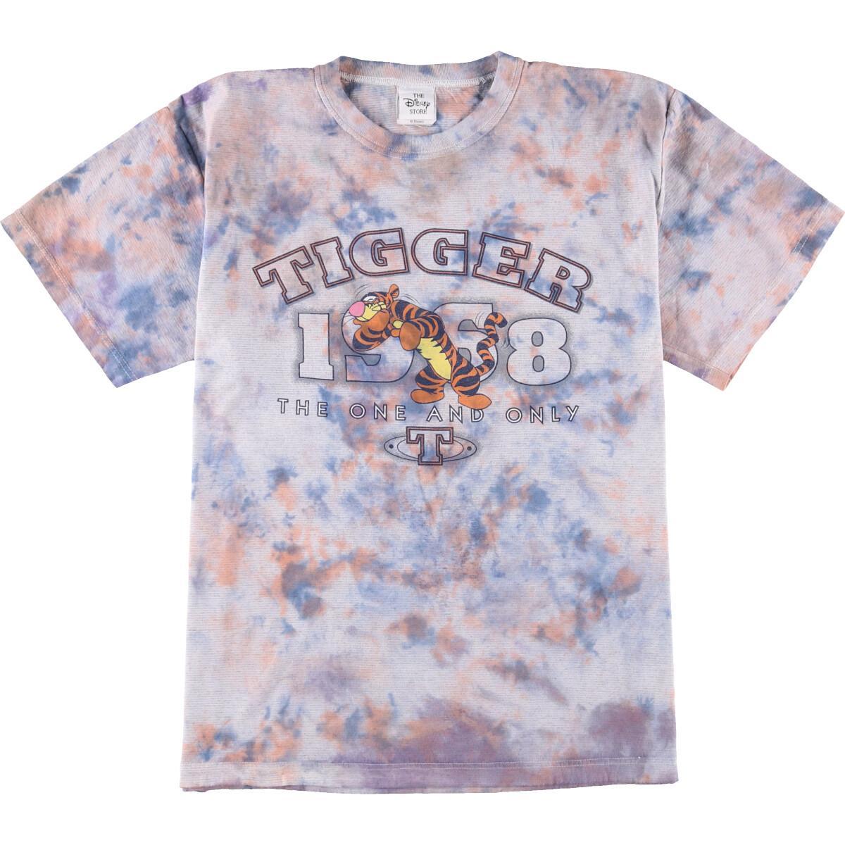 タイダイ加工 ディズニーストア Disney Store Tigger ティガー キャラクタープリントtシャツ Usa製 レディースxl Eaa キャラクターtシャツ 古着屋jam ジャム タイダイ加工 ディズニーストア Disney Store Tigger ティガー キャラクタープリントtシャツ Usa製 レディースxl Eaa キャラクターtシャツ 古着屋jam ジャム