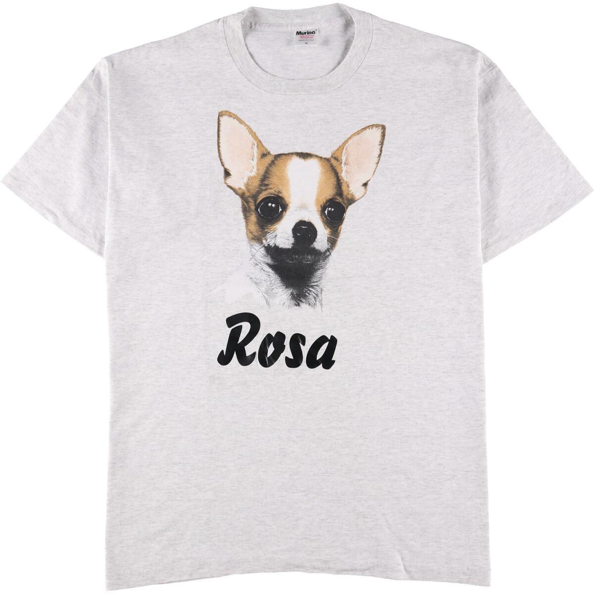 90年代 Murina 犬柄 アニマルプリントtシャツ Usa製 レディースxxl ヴィンテージ Eaa Ss2109 アニマルプリントtシャツ 古着屋jam ジャム
