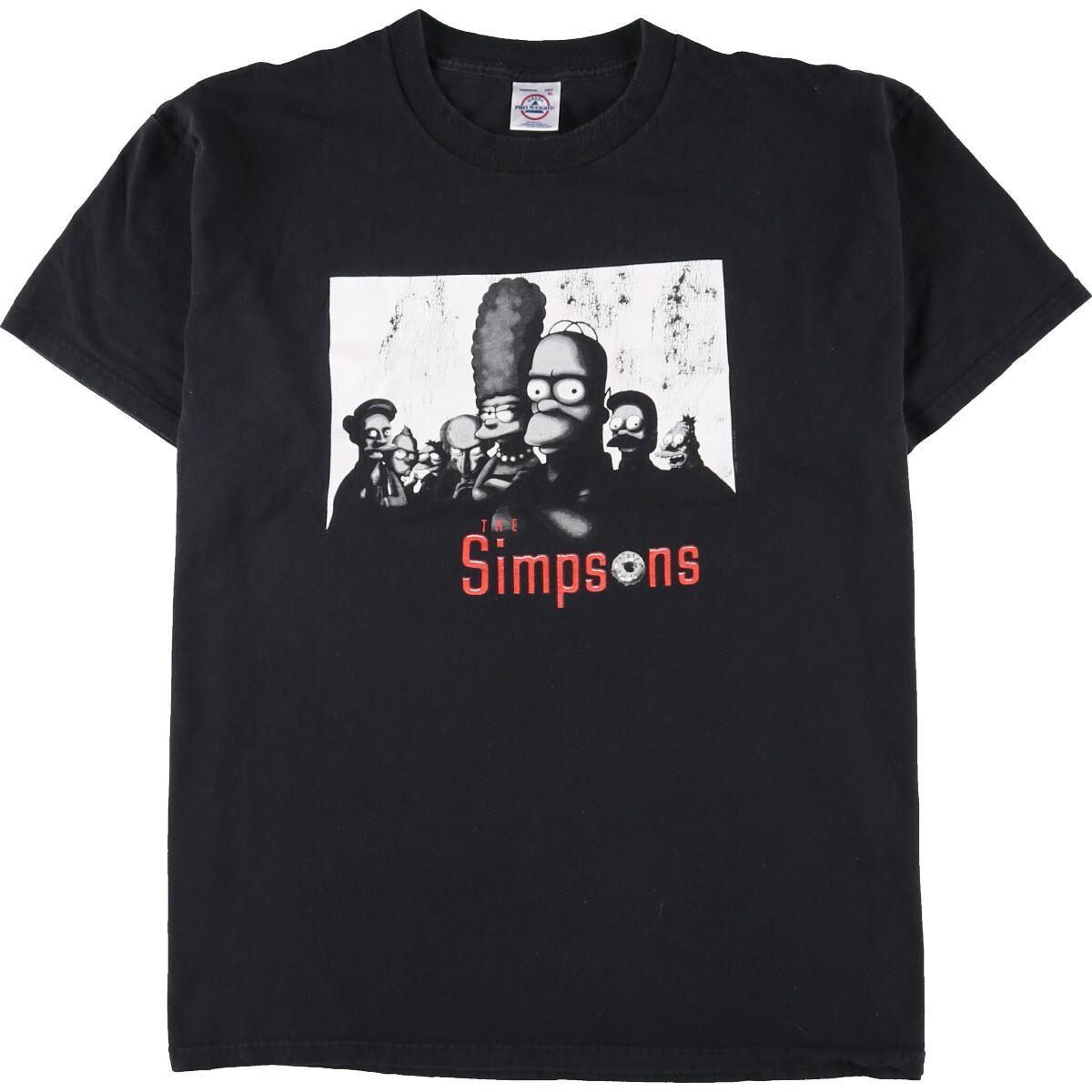 Delta Pro Weight The Simpsons シンプソンズ キャラクタープリントtシャツ メンズxxl Eaa キャラクターtシャツ 古着屋jam ジャム