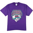 90年代 PRO PLAYER MLB ARIZONA DIAMONDBACKS アリゾナダイヤモンドバックス スポーツプリントTシャツ USA製 メンズXXL ヴィンテージ /eaa151943 【中古】 【210419】