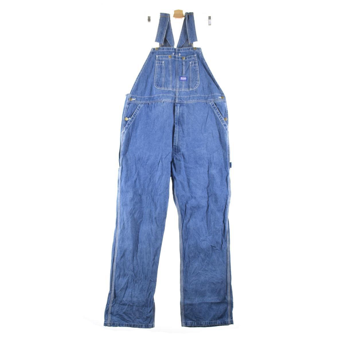 古着 ビッグサイズ ビッグスミス Big Smith デニムオーバーオール メンズw44 /eaa152752 【210426】【SS2112】【SS2201】【md2112】【HNY22】