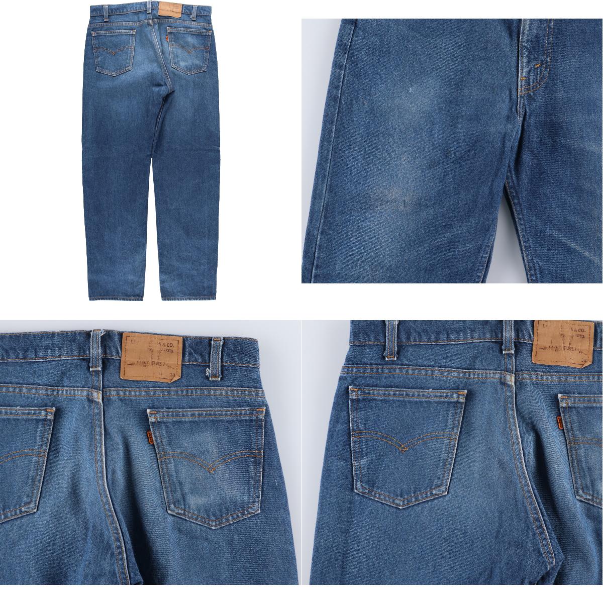 90年代 リーバイス Levi's 40505-0215 オレンジタブ テーパードジーンズ デニムパンツ USA製 メンズw34 ヴィンテージ