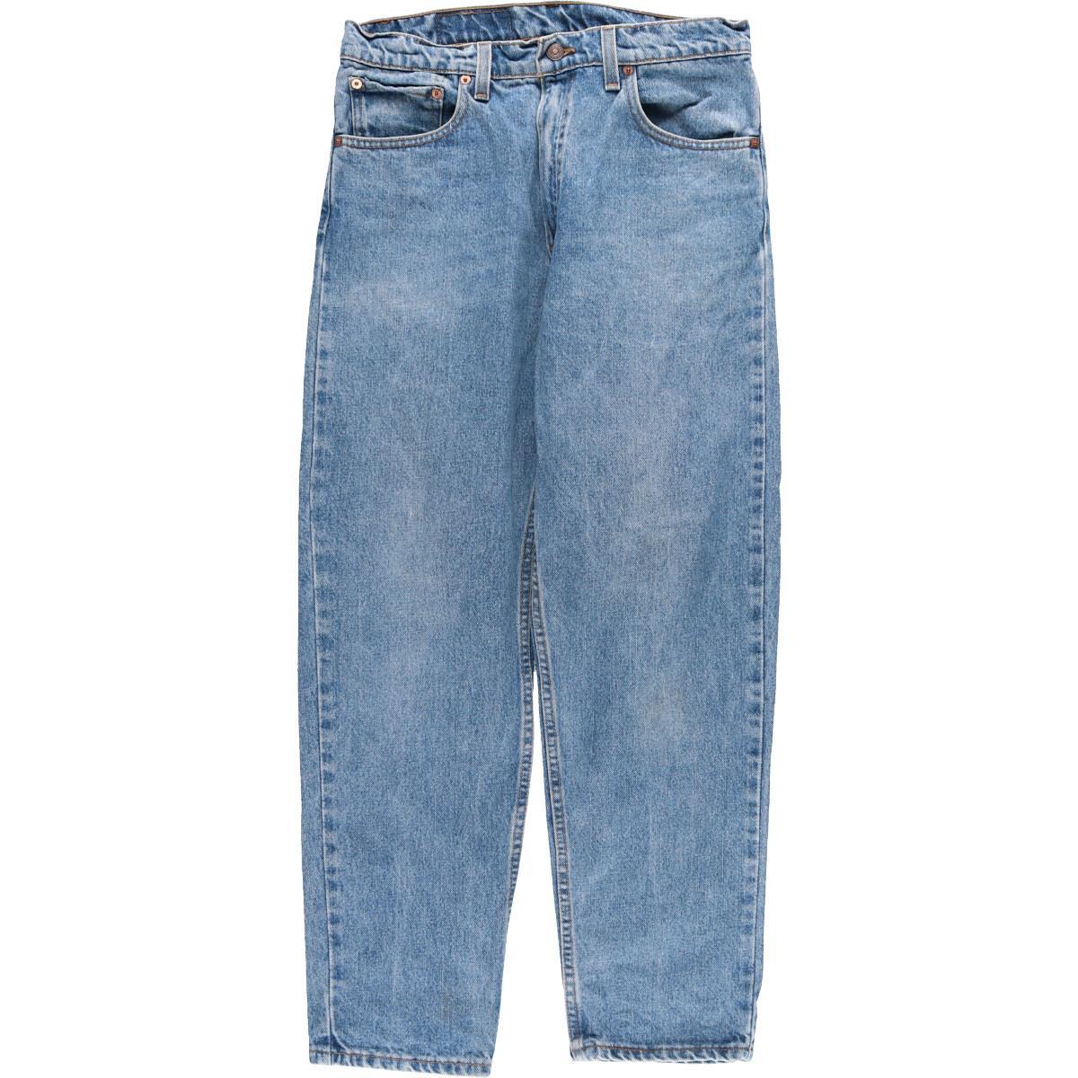 90年代 リーバイス Levi's 550 RELAXED FIT TAPERED LEG テーパードジーンズ デニムパンツ USA製 メンズw33 ヴィンテージ /eaa154477 【中古】 【210430】