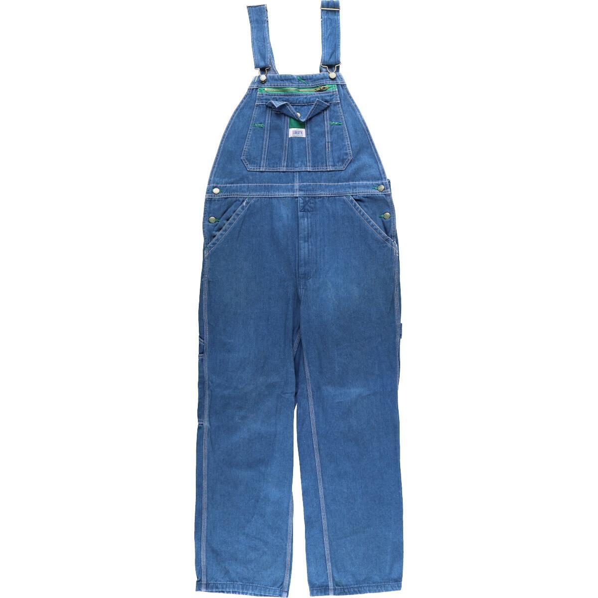 古着 Liberty デニムオーバーオール メンズw36 /eaa156875 【210430】【HNY22】【2buy2206】