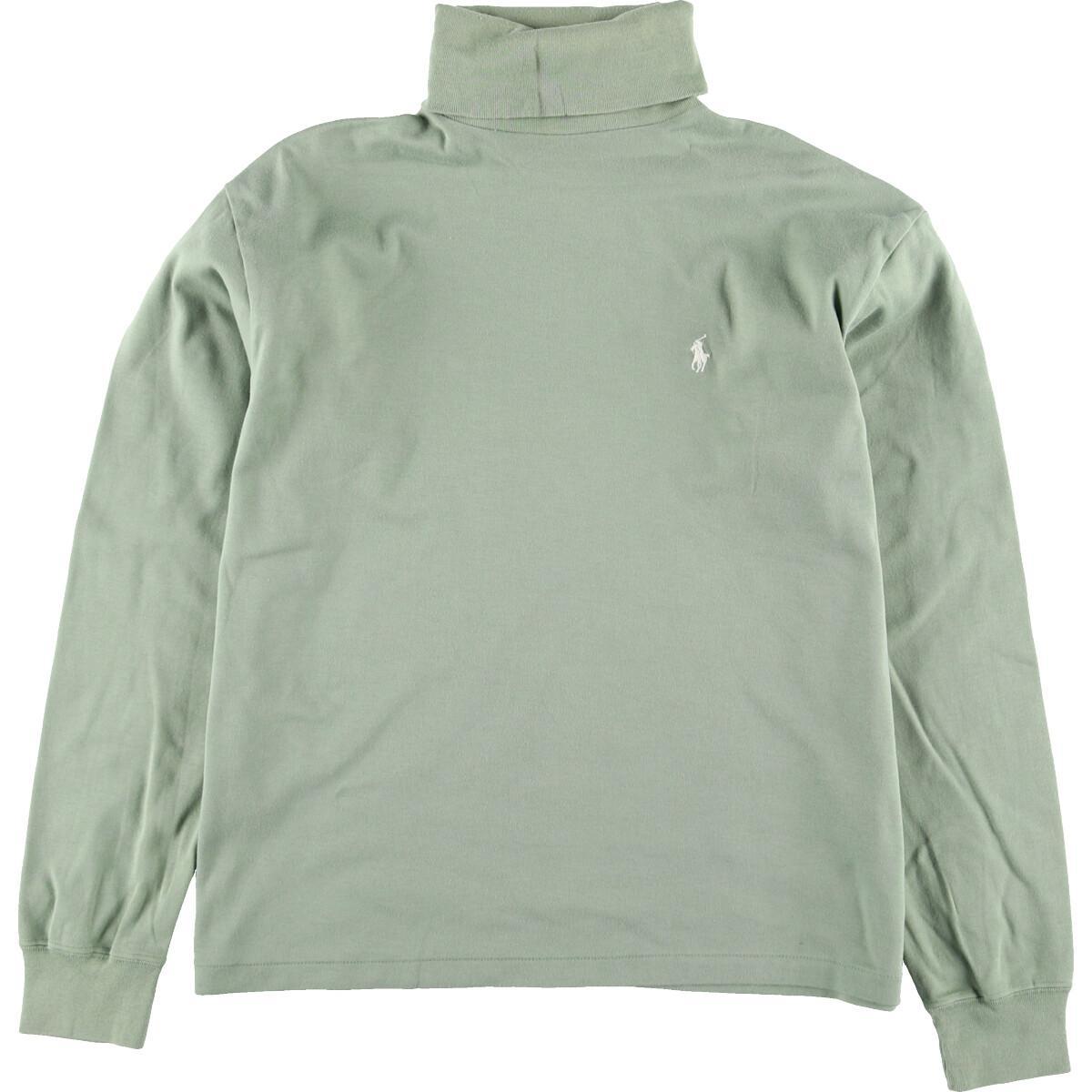 ラルフローレン Ralph Lauren POLO SPORT ポロスポーツ タートルネック ロングTシャツ ロンT レディースL /eaa156728 【中古】 【210501】