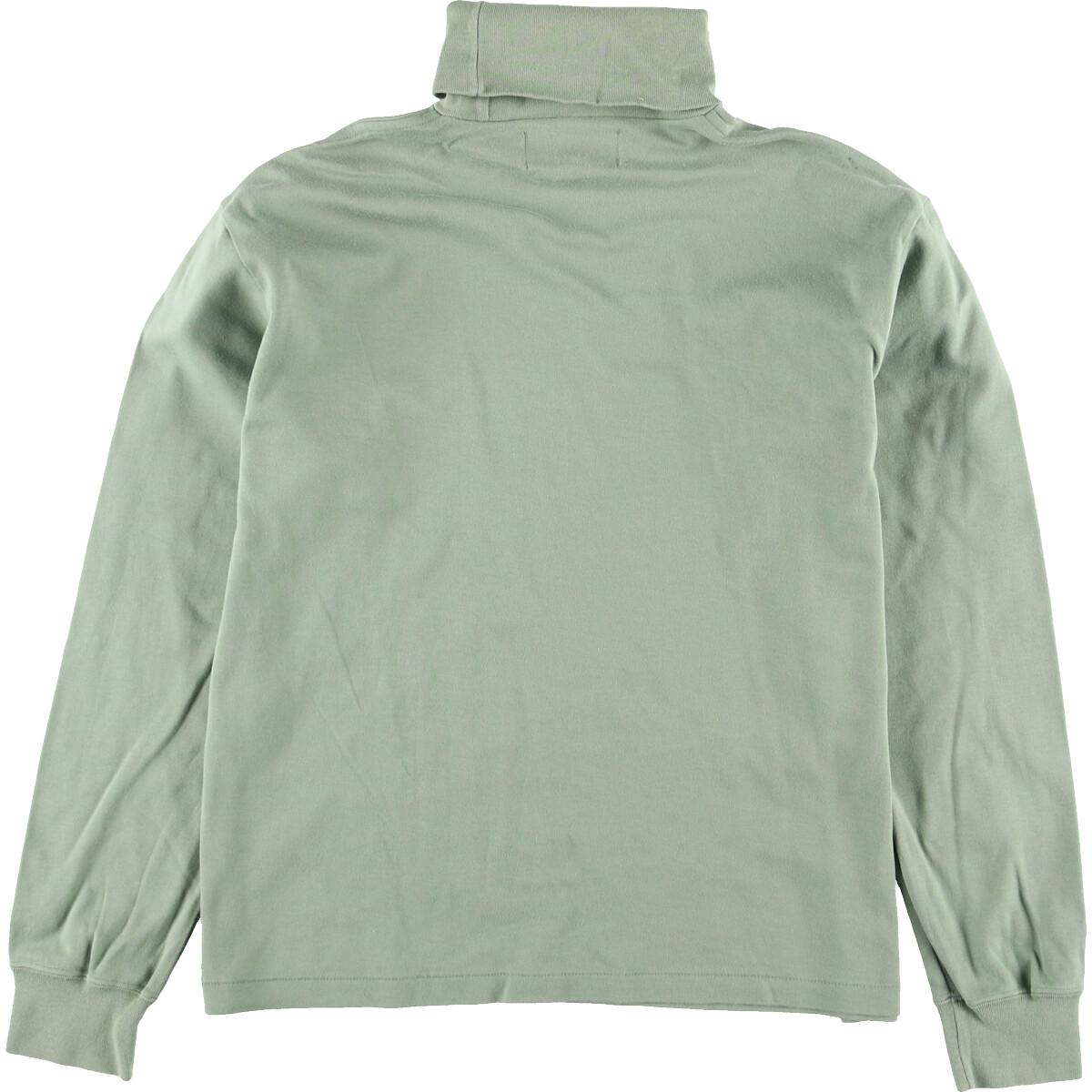 ラルフローレン Ralph Lauren POLO SPORT ポロスポーツ タートルネック ロングTシャツ ロンT レディースL /eaa156728 【中古】 【210501】