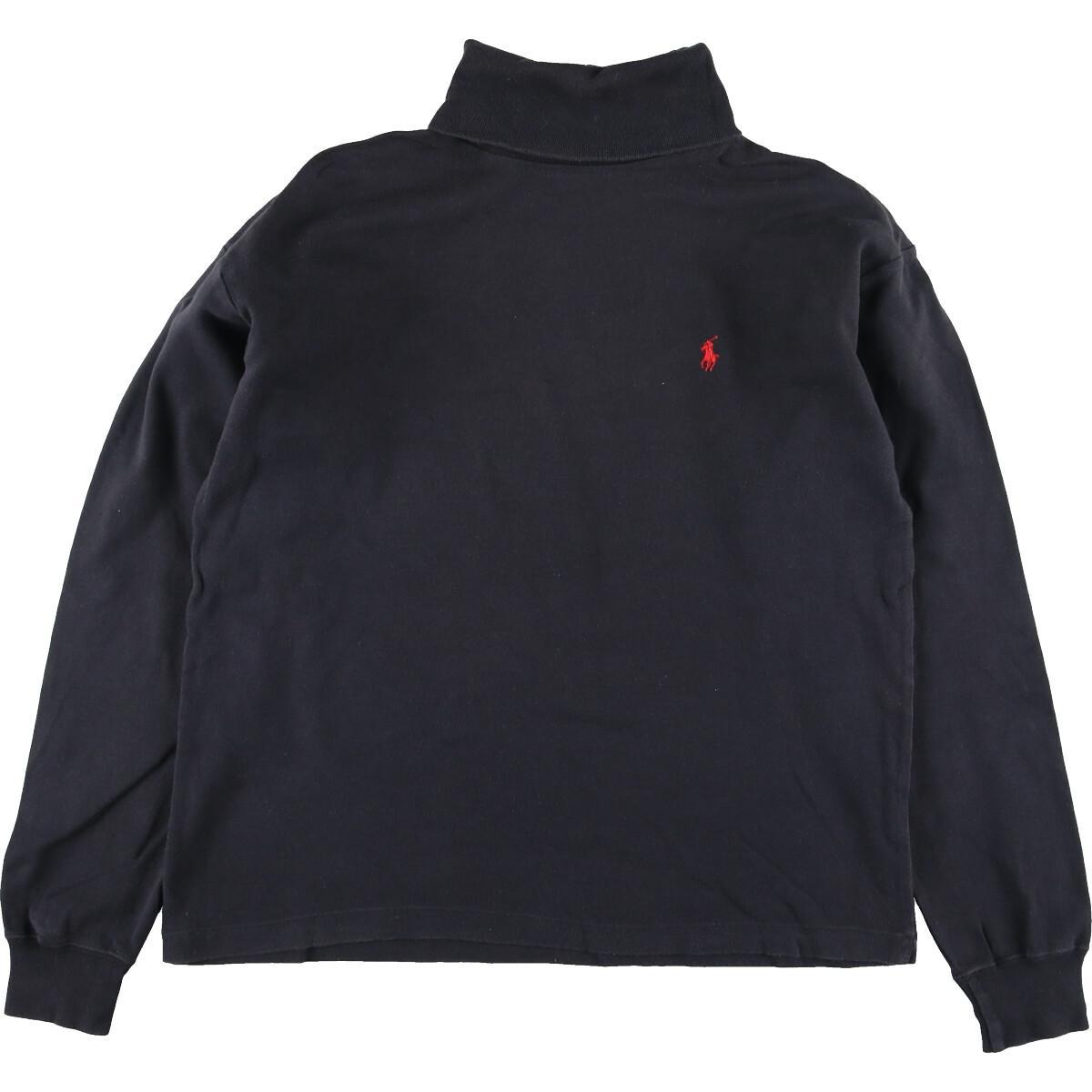 ラルフローレン Ralph Lauren タートルネック ロングTシャツ ロンT レディースXL /eaa156734 【中古】 【210501】
