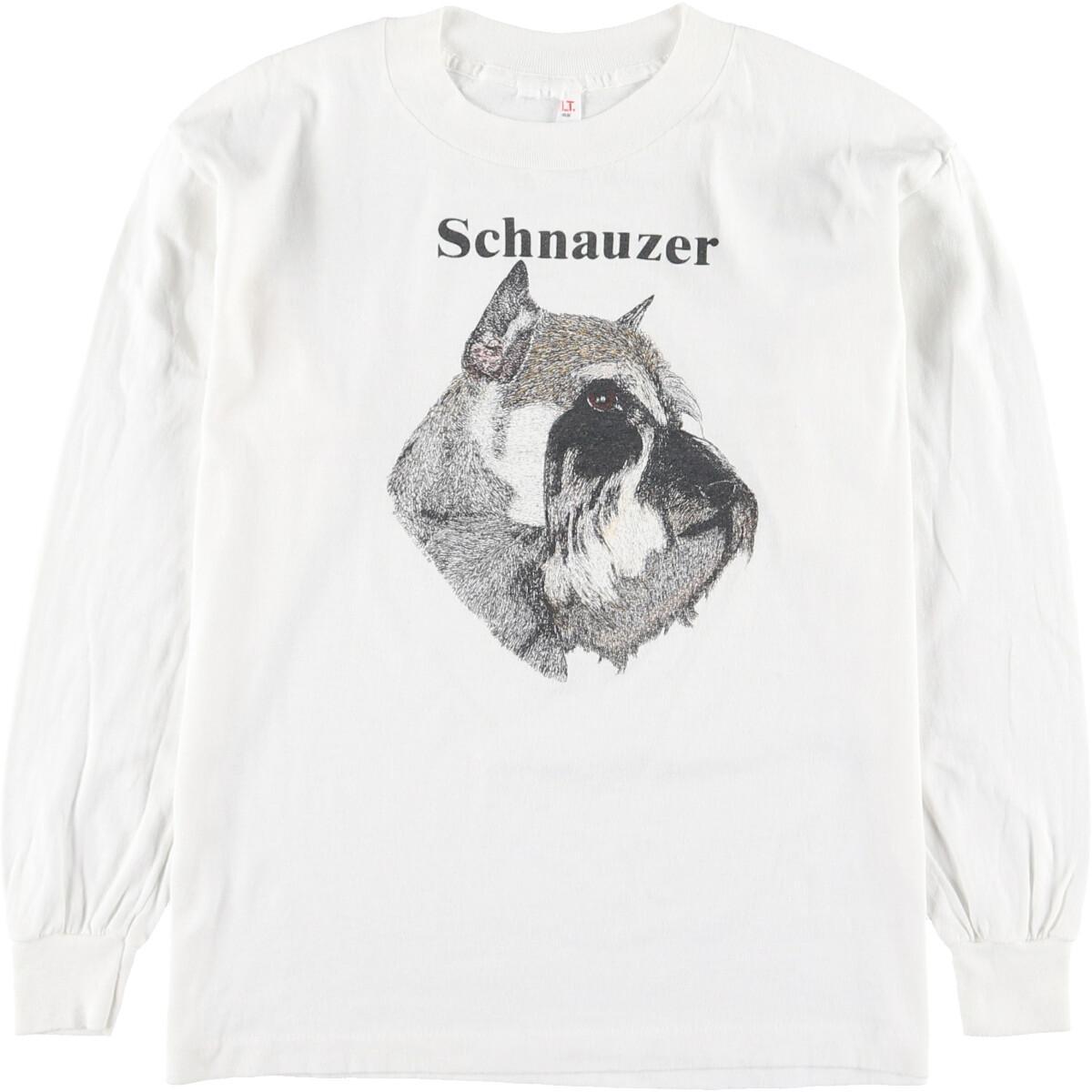 90年代 犬柄 ロングtシャツ ロンt レディースl ヴィンテージ Eaa 長袖tシャツ 古着屋jam ジャム