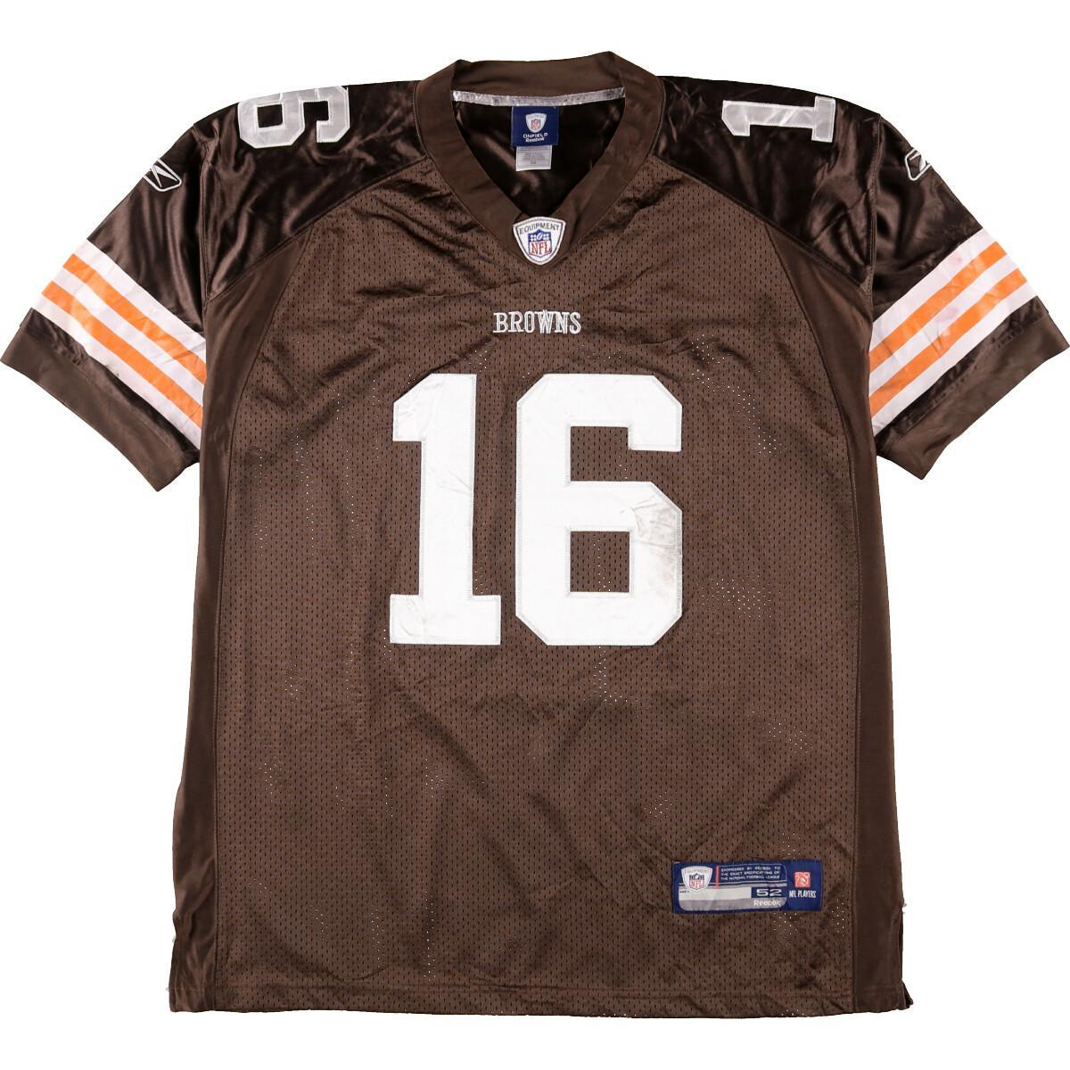 リーボック Reebok Nfl Cleveland Browns クリーブランドブラウンズ ゲームシャツ レプリカユニフォーム 52 メンズxxl Eaa Ss2109 スポーツtシャツ 古着屋jam ジャム リーボック Reebok Nfl Cleveland Browns クリーブランドブラウンズ ゲームシャツ レプリカユニフォーム 52 メンズxxl Eaa Ss2109 スポーツtシャツ 古着屋jam ジャム