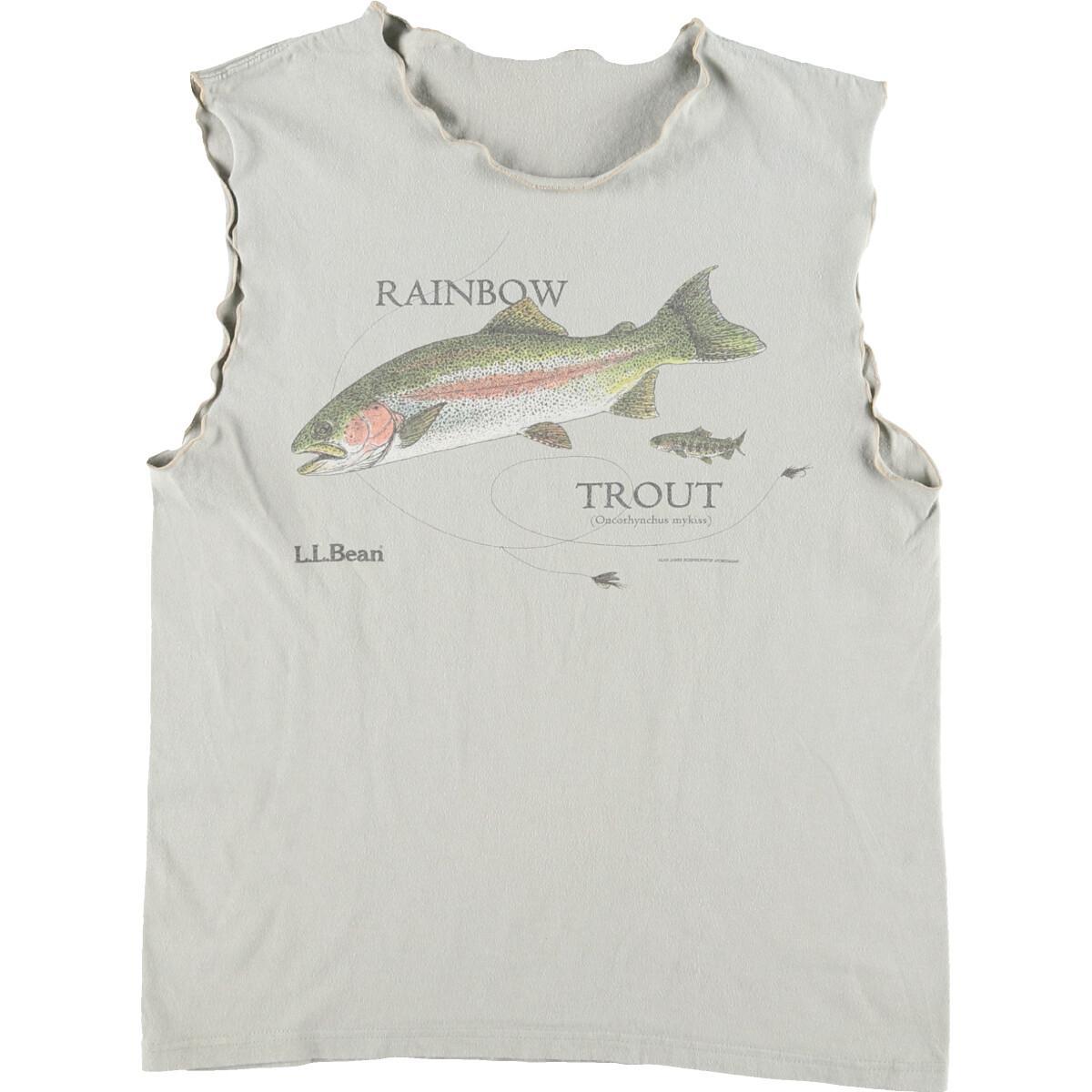 メロウ加工 エルエルビーン L.L.Bean プリントTシャツ レディースL /eaa156472 【210503】