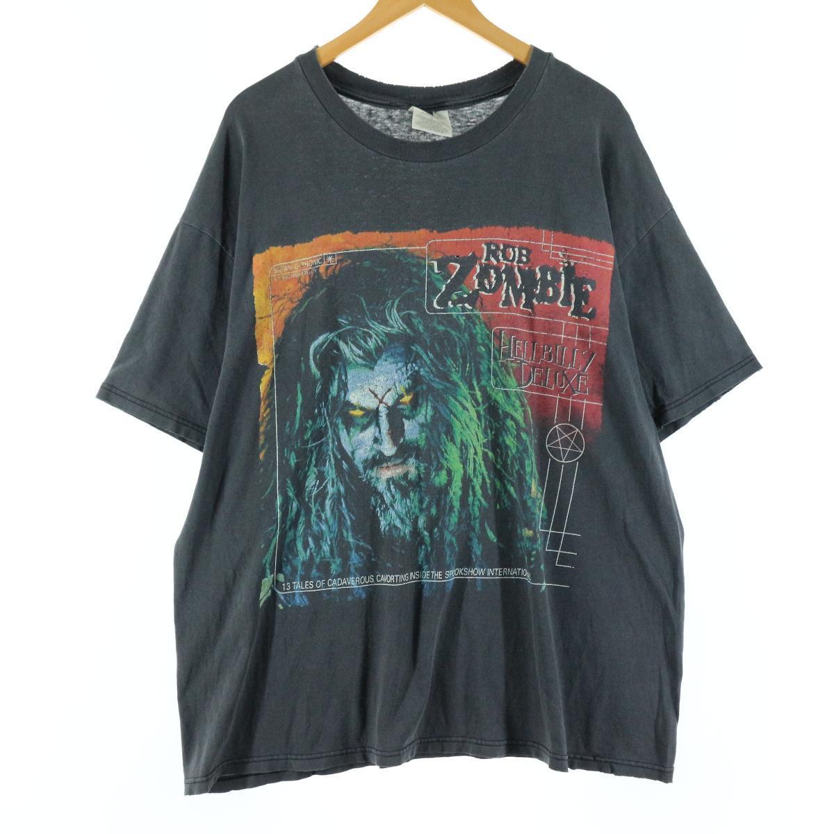 古着 90年代 winterland ROB ZOMBIE ロブゾンビ アルバム HELLBILLY DELUXE バンドTシャツ メンズXXL ヴィンテージ /eva000241 【N2106】 【210516】【HNY22】【2buy2203】