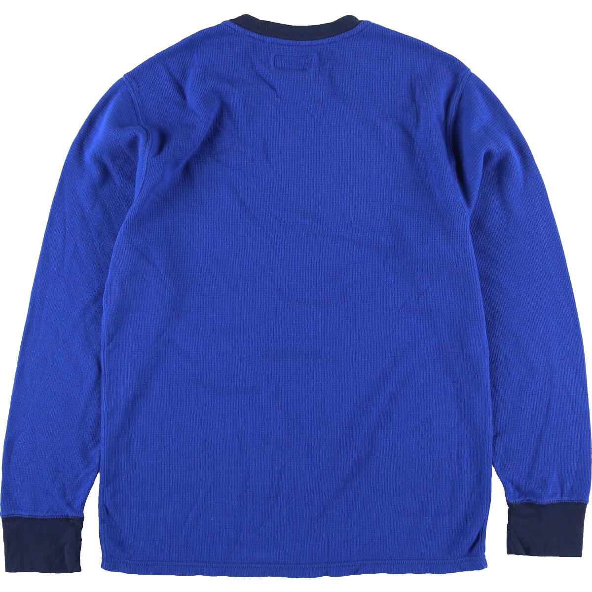 ラルフローレン Ralph Lauren POLO RALPH LAUREN SLEEPWEAR サーマルロンT ワッフル メンズM /eaa150290 【中古】 【210509】