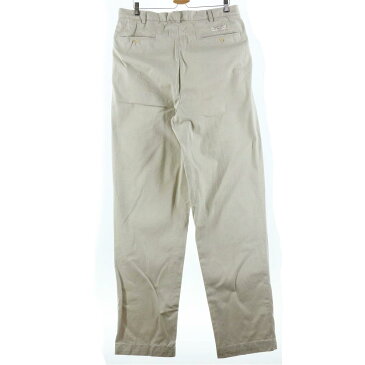 ラルフローレン Ralph Lauren POLO by Ralph Lauren ツータック チノパンツ メンズw35 /eaa160625 【中古】 【210513】