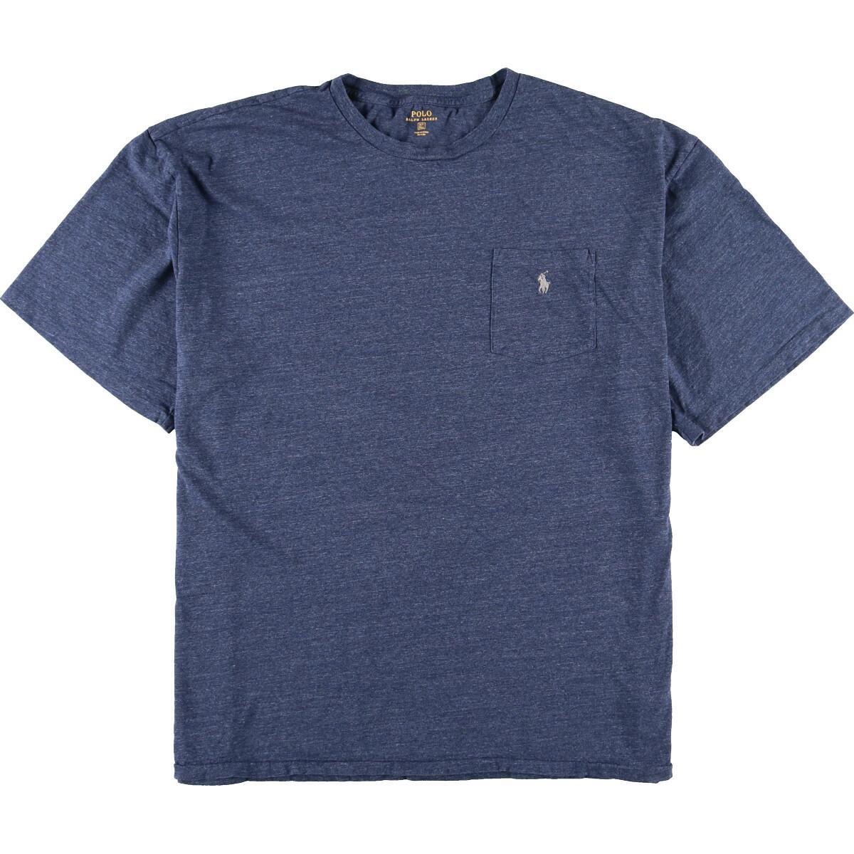 ラルフローレン Ralph Lauren POLO RALPH LAUREN 半袖 ワンポイントロゴポケットTシャツ メンズ4XL /eaa164848 【中古】 【210520】