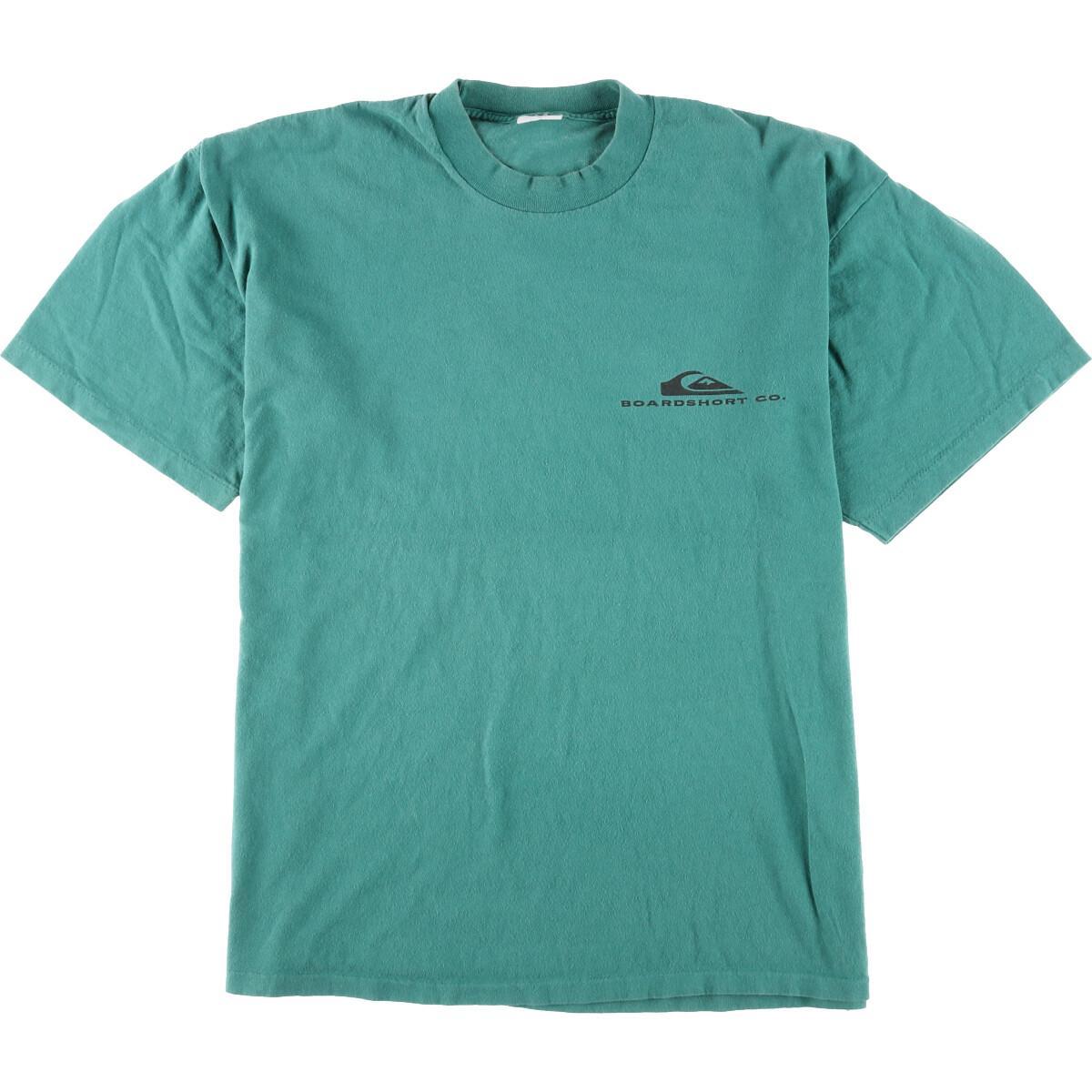 90年代 クイックシルバー QUIKSILVER サーフ スケートTシャツ USA製 メンズXL ヴィンテージ /eaa162566 【中古】 【210522】