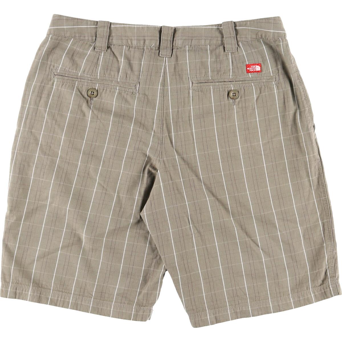 古着 ザノースフェイス THE NORTH FACE チェック柄 コットンショーツ ショートパンツ レディースXXL /eaa148121 【210531】【SS2109】