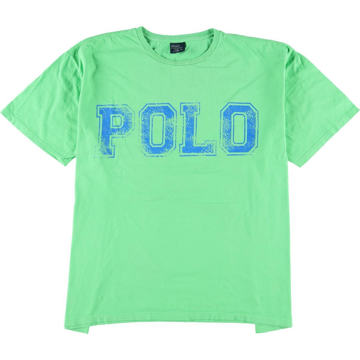 古着 ラルフローレン Ralph Lauren POLO by Ralph Lauren 半袖 ロゴTシャツ メンズXXL /eaa167003 【210531】【SS2109】【HNY22】【SS2203】