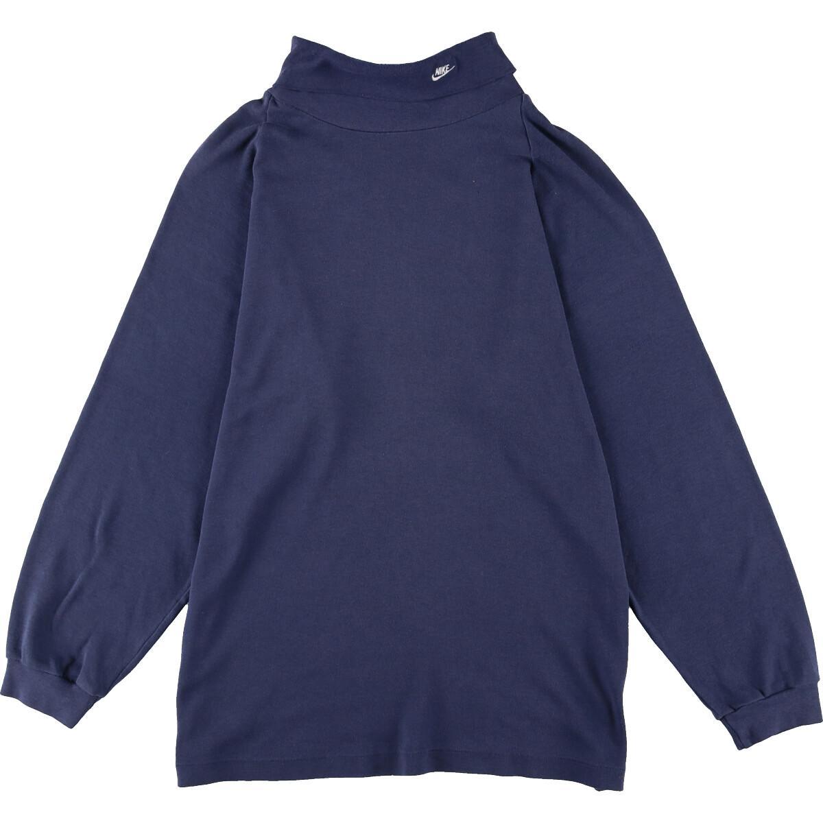 90年代 ナイキ Nike 銀タグ ハイネック モックネック ロングtシャツ ロンt カナダ製 メンズm ヴィンテージ Eaa1615 長袖tシャツ 古着屋jam ジャム