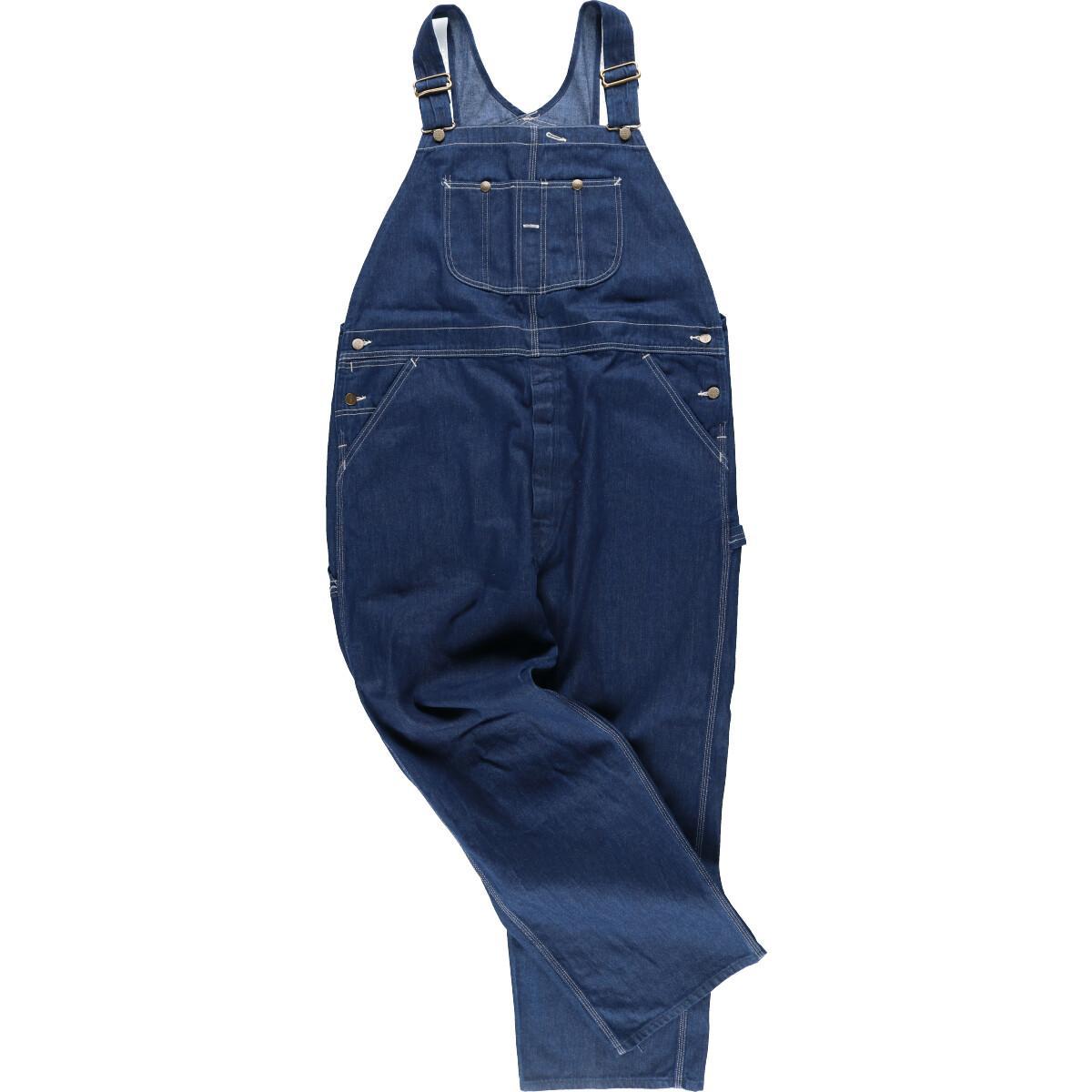 古着 ビッグサイズ シアーズ Sears ROEBUCKS ローバックス デニムオーバーオール メンズw44 /eaa165578 【210606】【SS2112】【SS2201】【md2112】【HNY22】