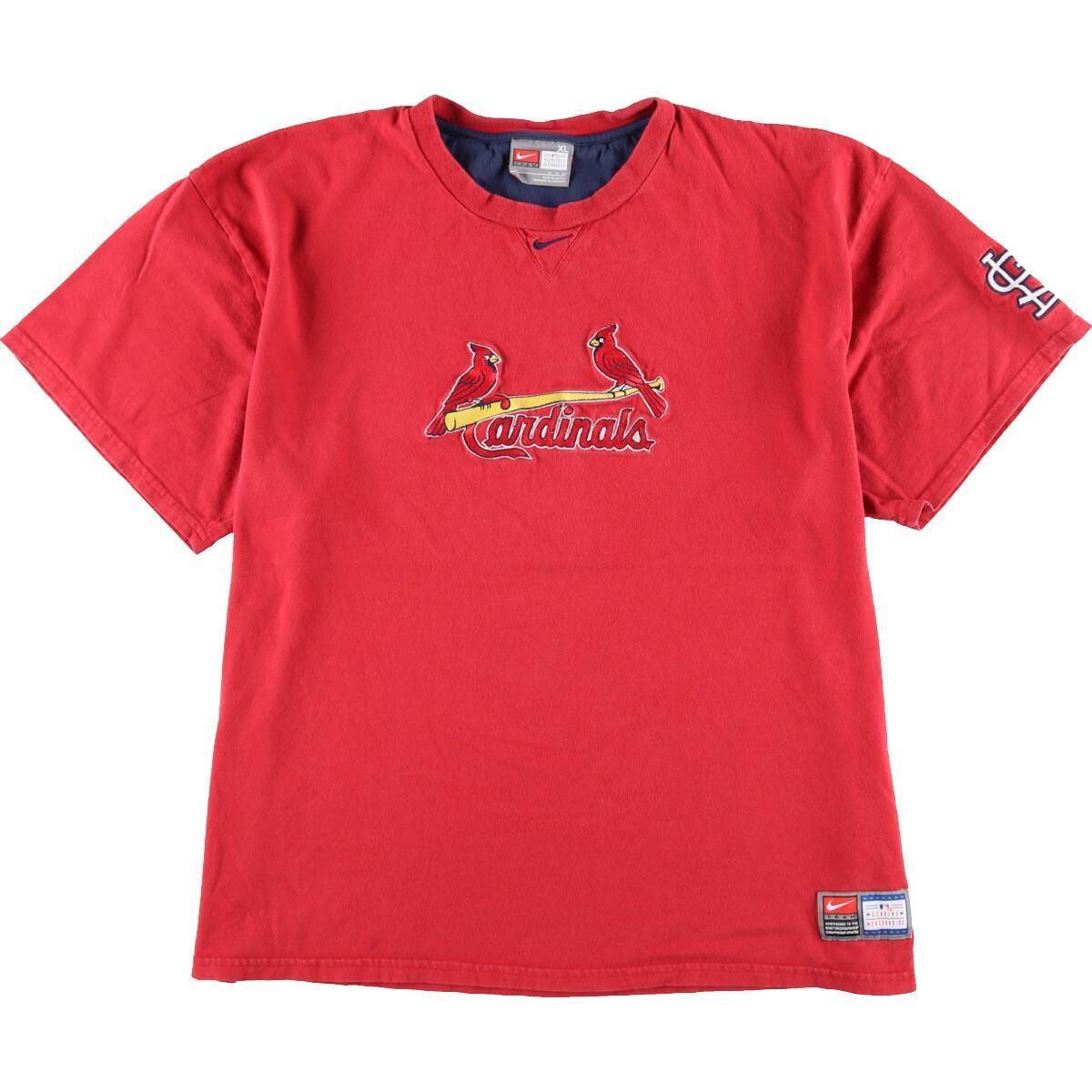 ナイキ NIKE MLB ST. LOUIS CARDINALS セントルイスカージナルス ロゴTシャツ メンズXL /eaa170663 【中古】 【210612】