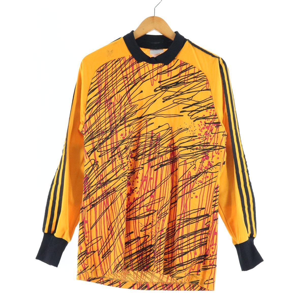 80年代 アディダス Adidas 長袖 ゲームシャツ サッカーシャツ キーパーシャツ Usa製 メンズs ヴィンテージ Eaa Ss2109 スポーツtシャツ 古着屋jam ジャム 80年代 アディダス Adidas 長袖 ゲームシャツ サッカーシャツ キーパーシャツ Usa製 メンズs ヴィンテージ Eaa Ss2109 スポーツtシャツ 古着屋jam ジャム