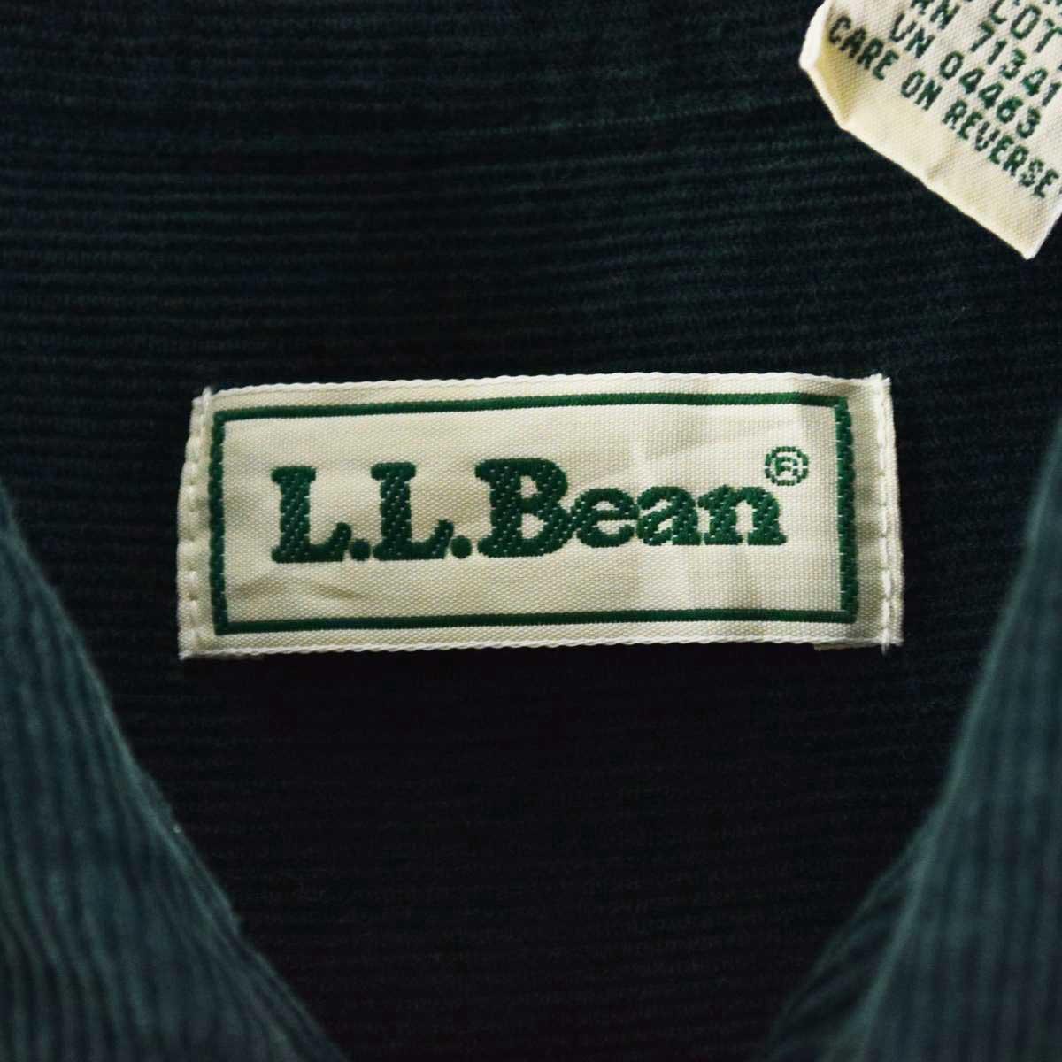 エルエルビーン L.L.Bean 長袖 ボタンダウン コーデュロイシャツ メンズXXL /eaa173908 【中古】 【210621】