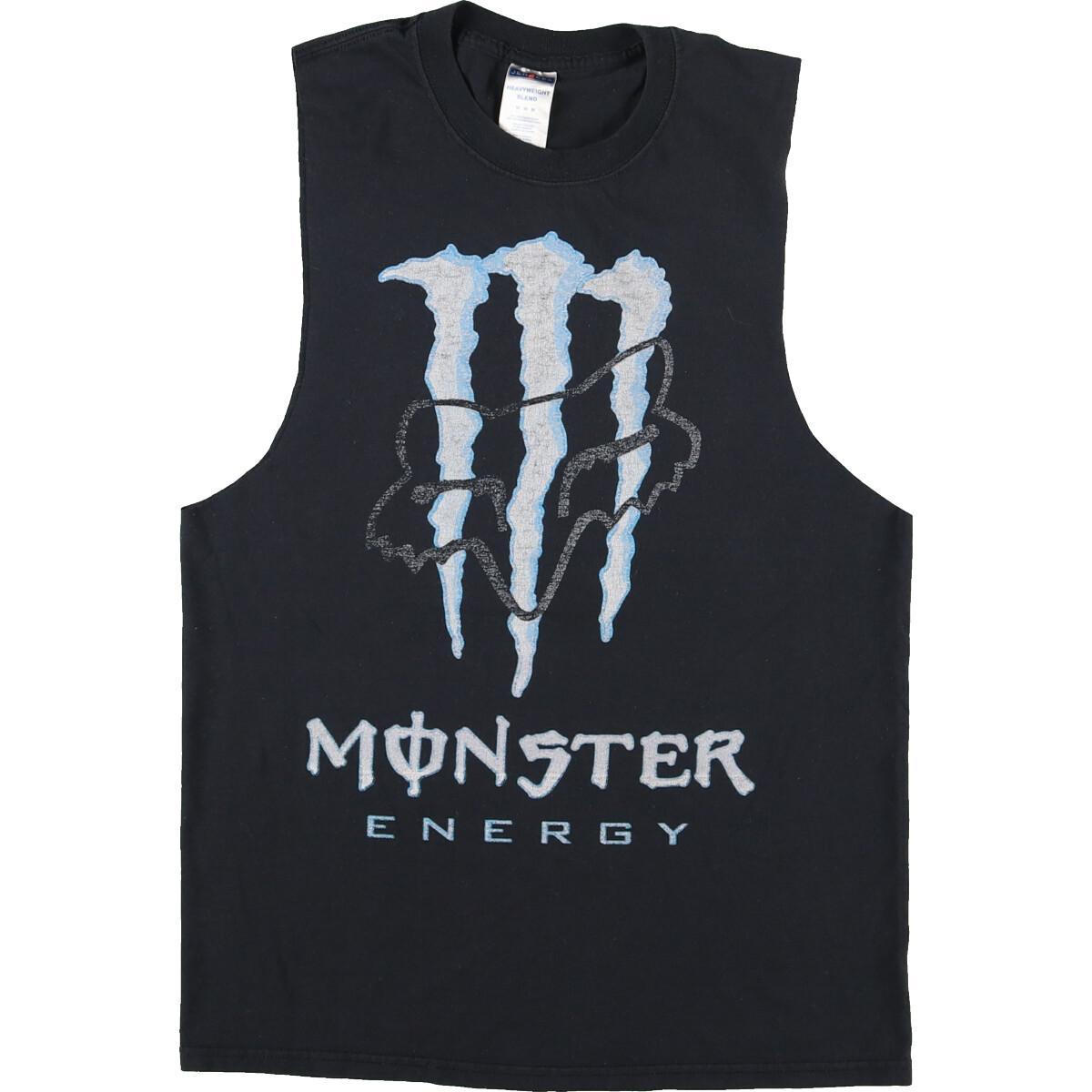 古着 ジャージーズ Jerzees Monster Energy モンスターエナジー カットオフ アドバタイジングtシャツ メンズm Eaa Ss2109 Hny22 Ss23 2buy23 アドバタイジングtシャツ 古着屋jam ジャム