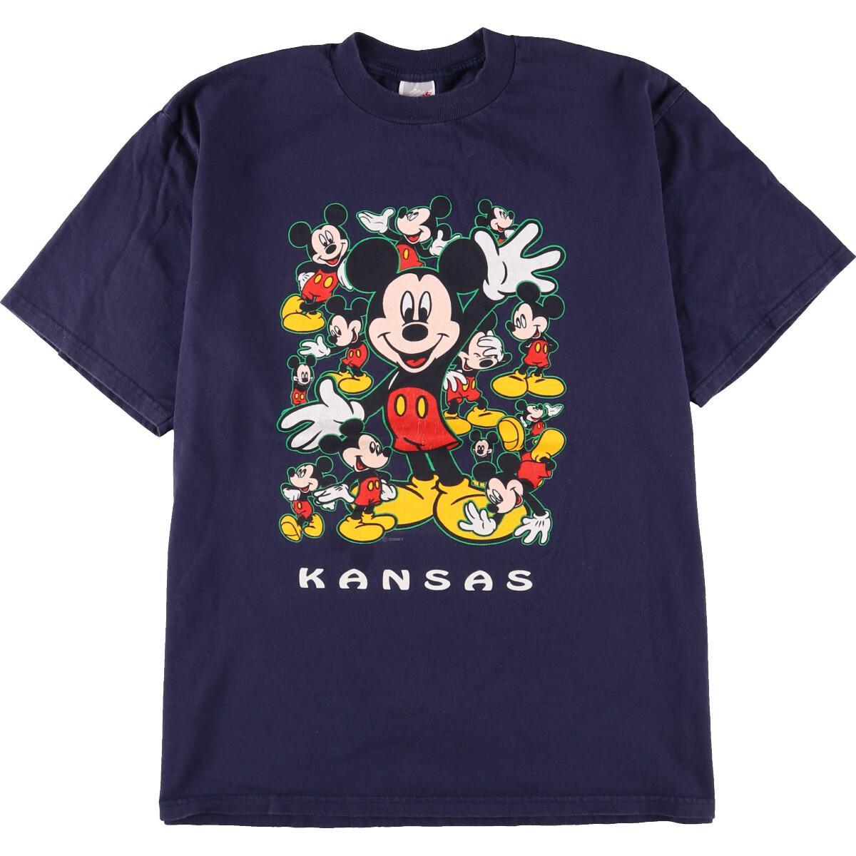 古着 ジャージーズ Jerzees Mickey Mouse ミッキーマウス キャラクタープリントtシャツ レディースxxl Eaa1753 Ss2109 Hny22 Ss23 Ss26 Ss26 2buy26 キャラクターtシャツ 古着屋jam ジャム