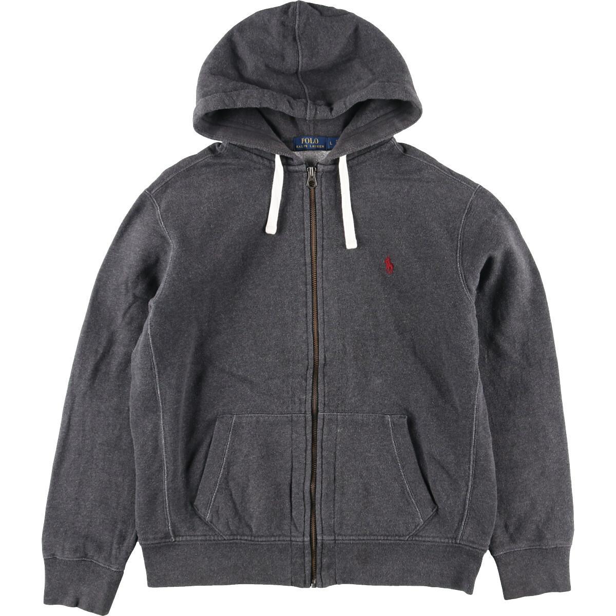 ラルフローレン Ralph Lauren POLO RALPH LAUREN スウェットフルジップパーカー メンズL /eaa166847 【中古】 【210703】